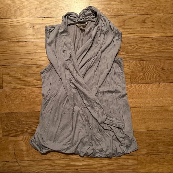Banana Republic Tops - Banana Republic Lavendar Crossover Knit Top